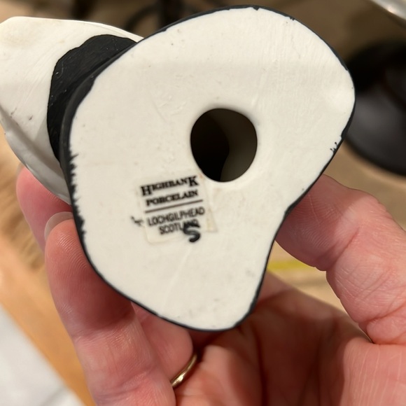 White Owl Figurine Vintage Highbank Porcelain Ltd Lochgilphead Scotland - Picture 6 of 6